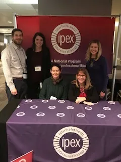Pictured L-R: Rich Bottner, Molly Curran, Clarissa Johnston, Barbara Jones, and Ashley Henneghan iPEX team