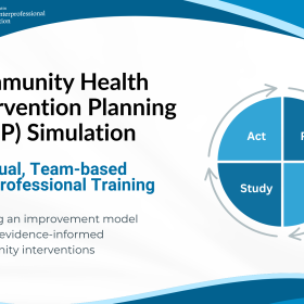 Community Health Intervention Planning Simulation 