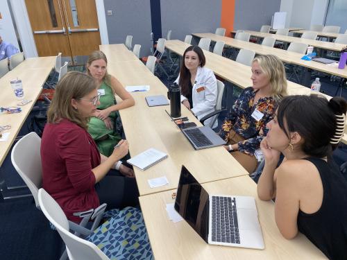 2024 Facilitation Training, group discussion 