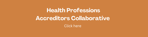 Health Professions  Accreditors Collaborative