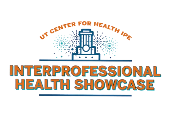 Interprofessional Health Showcase with background of the Tower